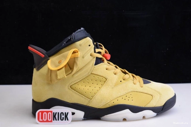 One Kick TRAVIS AIR SCOTT 6 JORDAN CN1084-300 YELLOW X 0708